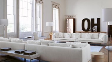 bebitaliacitteriocharleslargesofalightinstu21200.jpg bed frame, coffee table, couch, floor, flooring, furniture, home, interior design, living room, room, table, gray