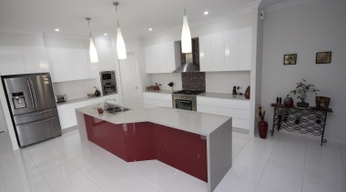 Winner Kitchen of the Year 2013 North Queensland countertop, floor, interior design, kitchen, property, real estate, room, gray