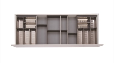 All Impala Inoxa components are available individually so, furniture, product, product design, shelf, shelving, sideboard, white