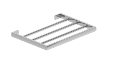 • Manufactured in Australia• Warranty 10 Years• Double angle, bathroom accessory, product design, white