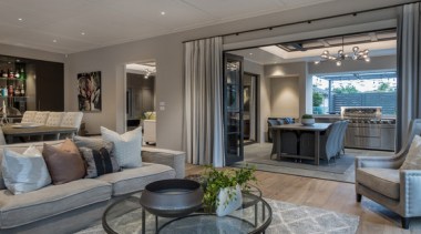 New Albany Show Home - New Albany Show interior design, living room, property, real estate, room, gray