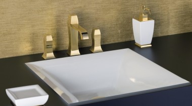 A special Gessi process provides hotel-quality and durability bathroom, bathroom sink, ceramic, countertop, plumbing fixture, product design, sink, tap, brown