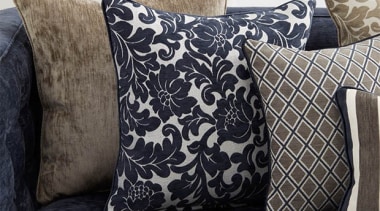 Strassbourg 7 - Strassbourg 7 - cushion | cushion, furniture, linens, pattern, pillow, textile, throw pillow, black, white