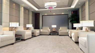 Cork Comfort - Identity Moonlight - Cork Comfort ceiling, floor, flooring, interior design, laminate flooring, living room, lobby, tile, wall, wood flooring, gray