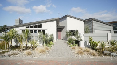 For more information, please visit www.gjgardner.co.nz elevation, estate, facade, home, house, property, real estate, residential area, gray
