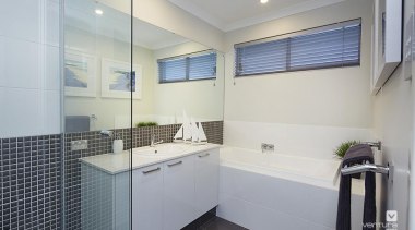 Bathroom design. - The Meridian Two Storey Display bathroom, interior design, property, real estate, room, gray