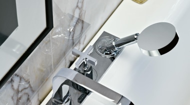 axor citterio ambience for Hansgrohe - axor citterio hardware, plumbing fixture, product design, tap, white, gray