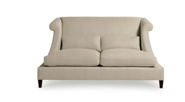 "Upholstery helps set the foundation for how a angle, chair, comfort, couch, furniture, loveseat, outdoor sofa, product design, sofa bed, studio couch, white