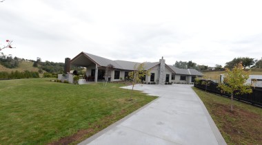 Built in Taranaki by Fowler HomesFor more information, asphalt, cottage, estate, farmhouse, grass, home, house, land lot, landscape, property, real estate, residential area, roof, suburb, white, brown