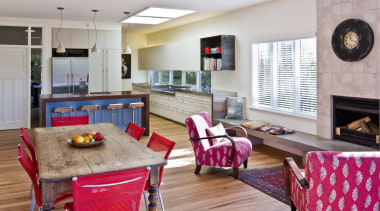 Seatoun Kitchen - Seatoun Kitchen - interior design interior design, kitchen, living room, real estate, room, table, gray