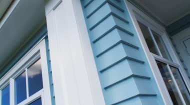 Axent Trim - building | daylighting | facade building, daylighting, facade, home, house, siding, structure, window, teal