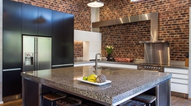 TIDA New Zealand Kitchens – proudly brought to architecture, ceiling, countertop, floor, flooring, house, interior design, kitchen, loft, real estate, table, wood flooring, gray, brown