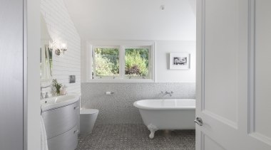 See more from Du Bois Design architecture, bathroom, floor, home, house, interior design, plumbing fixture, property, real estate, room, sink, window, gray