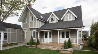 Exterior - building | cottage | elevation | building, cottage, elevation, estate, facade, farmhouse, home, house, neighbourhood, porch, property, real estate, residential area, roof, siding, suburb, window, white