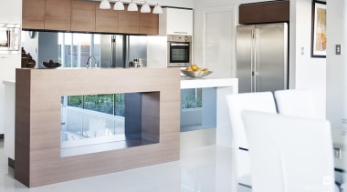 Kitchen design. - The Chianti Display Home - countertop, floor, interior design, kitchen, living room, product design, white