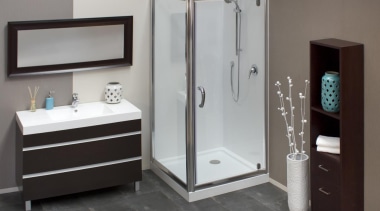 2012 square shower 001.jpg - 2012_square_shower_001.jpg - bathroom bathroom, bathroom accessory, bathroom cabinet, plumbing fixture, product, product design, gray, black