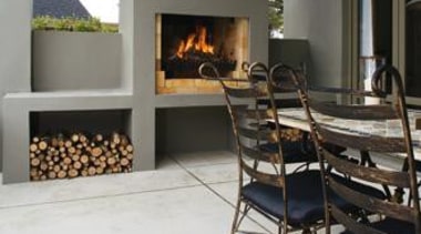 pce0004web.jpg - pce0004web.jpg - fireplace | floor | fireplace, floor, flooring, furniture, hearth, interior design, outdoor structure, patio, white, black, gray