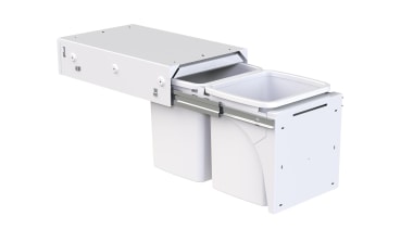 Model SC215D-W - 2 x 15 litre buckets. furniture, product, product design, white