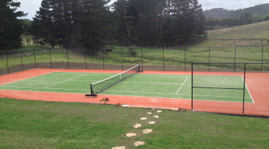 Sport - area | ball game | grass area, ball game, grass, leisure, net, sport venue, sports, structure, tennis court, green