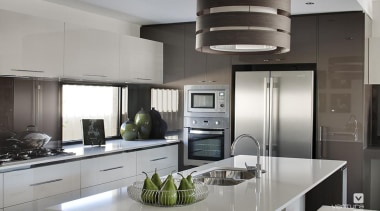 Kitchen design. - The Element Display Home - countertop, cuisine classique, home appliance, interior design, kitchen, gray