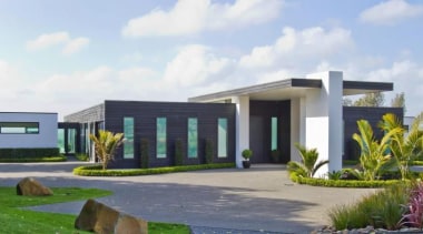 A contemporary house design by Design House Architecture architecture, cottage, estate, facade, home, house, property, real estate, white