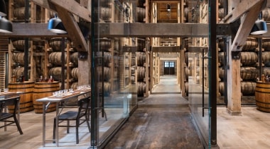 Barrel house - Barrel house - tourist attraction tourist attraction, wood, brown, black, gray