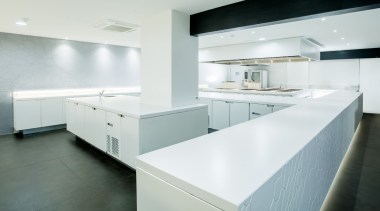 DEKTON ZENITH DaniG - Marbella - 00B - architecture, countertop, floor, interior design, kitchen, product design, white