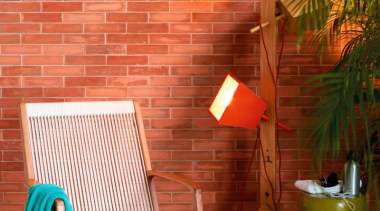 eco wood teca intensa 20x120 interior living floor chair, floor, furniture, interior design, outdoor furniture, product design, table, wall, wood, red, orange