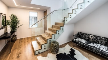 Stairs - architecture | handrail | house | architecture, handrail, house, interior design, living room, loft, property, real estate, stairs, gray