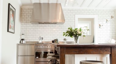 scp-18.jpg - cabinetry | ceiling | countertop | cabinetry, ceiling, countertop, cuisine classique, floor, flooring, hardwood, home, interior design, kitchen, laminate flooring, room, wood flooring, white, brown