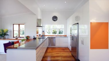 R H Cabinetmakers custom design and manufacture cabinets architecture, ceiling, countertop, daylighting, floor, home, house, interior design, kitchen, property, real estate, room, gray