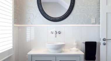 classicalguestbathroom1.jpg - classicalguestbathroom1.jpg - bathroom | bathroom accessory bathroom, bathroom accessory, bathroom cabinet, bathroom sink, floor, home, interior design, plumbing fixture, product design, room, sink, tap, white, gray