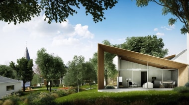 The villas are equally liveable during summer - architecture, cottage, estate, farmhouse, home, house, property, real estate, brown, white