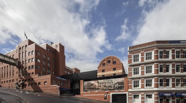 NOMINEESpeights Brewery (3 of 4) - Trends Publishing architecture, building, city, daytime, downtown, facade, house, metropolis, metropolitan area, mixed use, neighbourhood, residential area, sky, street, town, urban area, gray