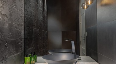 New Albany Show Home - New Albany Show bathroom, countertop, interior design, room, sink, black, gray