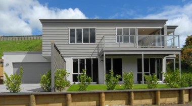 Open to viewFowler Homes have successfully been designing cottage, elevation, estate, facade, home, house, property, real estate, residential area, siding, villa, window, gray