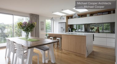 Highly Commended – Michael Cooper Architects – TIDA countertop, cuisine classique, interior design, kitchen, property, real estate, gray