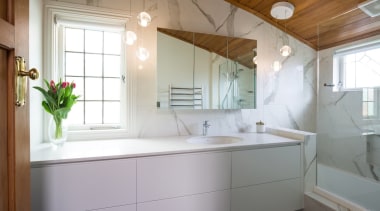 See more from Nicola Manning Design architecture, bathroom, countertop, home, house, interior design, property, real estate, room, sink, window, gray, white