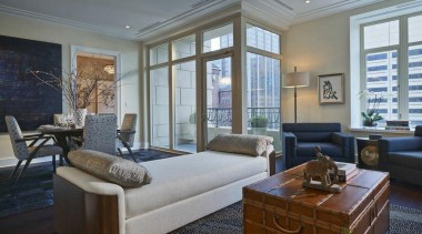 The Daybed As A Room Divinder - The ceiling, estate, home, interior design, living room, real estate, room, window, gray