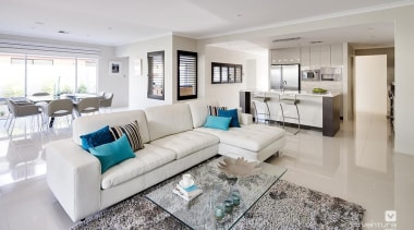 Living Room Design. - The New Dimension Display floor, home, house, interior design, living room, property, real estate, room, gray