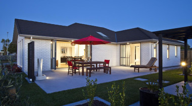 For more information, please visit www.gjgardner.co.nz architecture, backyard, cottage, elevation, estate, facade, home, house, property, real estate, residential area, roof, villa, blue, black