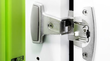 An opening angle of up to 270° guarantees hardware, hardware accessory, hinge, lock, product, product design, white