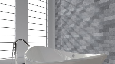 Brick Text Grey 90x300 - Brick Text Grey angle, bathroom, black and white, ceramic, daylighting, floor, flooring, interior design, product, tap, tile, wall, window, gray