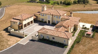 134 mahoenui 4 - Mahoenui 4 - estate estate, home, house, mansion, property, real estate, residential area, roof, villa, orange, brown