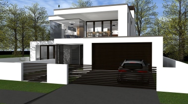21 sidmouth road concept   hsuntitled path2.jpg architecture, building, elevation, facade, home, house, luxury vehicle, official residence, property, real estate, residential area, siding, black