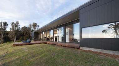 Yellowfox exterior and interior design project - Holistic architecture, cottage, facade, home, house, property, real estate, white, brown