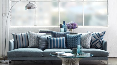 Luxe. n. The condition of being elegantly sumptuous coffee table, couch, floor, furniture, home, interior design, living room, loveseat, product design, sofa bed, table, wall, window, white