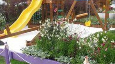 At Ellerslie International Flower Show - At Ellerslie backyard, chute, leisure, outdoor play equipment, park, plant, playground, public space, recreation, yard, brown
