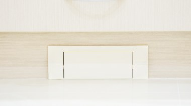 Kitvac Dustpan Close up Almond - Kitvac Dustpan furniture, line, product design, shelf, table, wood, white