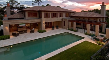 139 Onetaunga 51 - Onetaunga 51 - backyard backyard, elevation, estate, facade, hacienda, home, house, mansion, property, real estate, residential area, resort, roof, swimming pool, villa, brown